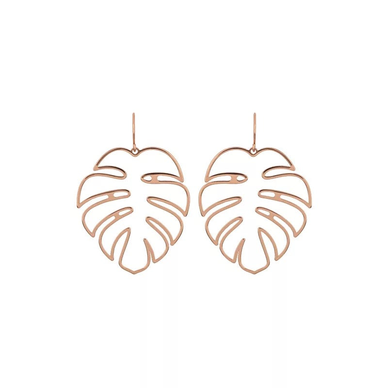 Mai Monstera Earrings
