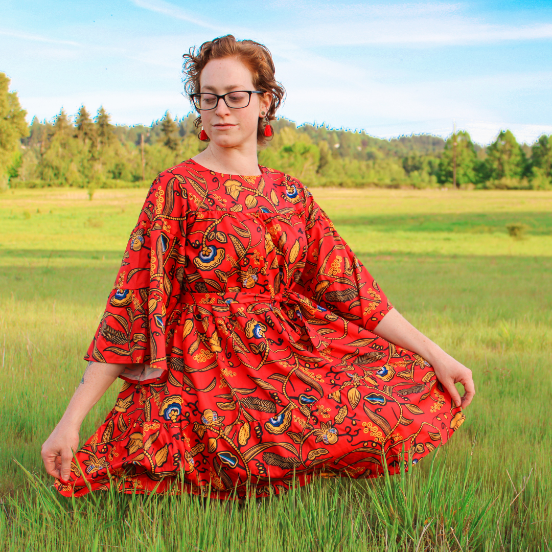 Jillean-Midi Flared Dress - 3 colors