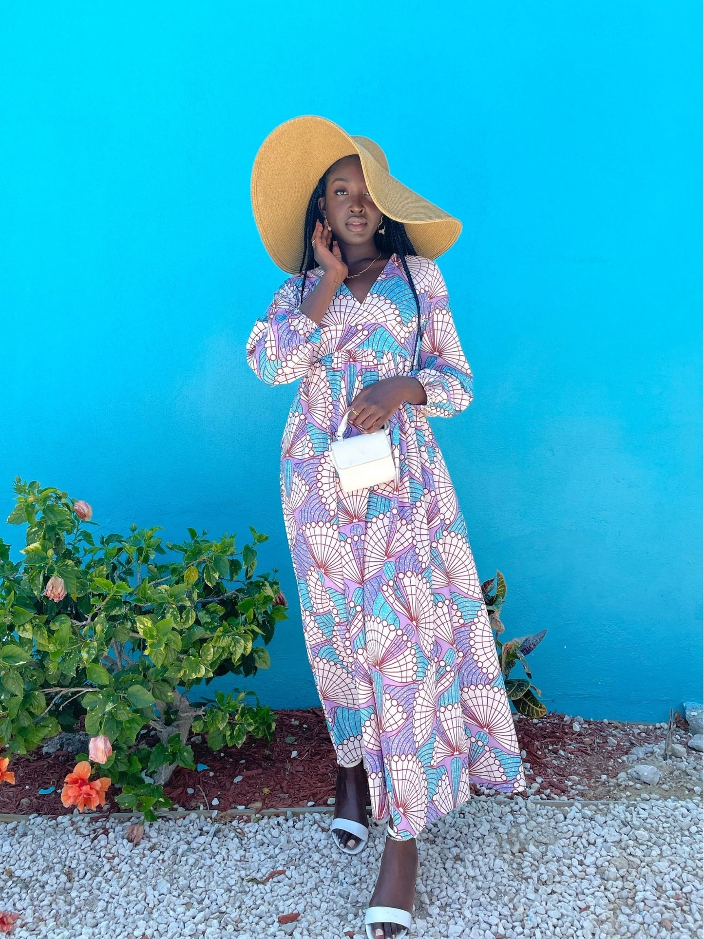 Kiki-Long Sleeves Maxi Dress