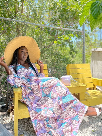Kiki-Long Sleeves Maxi Dress
